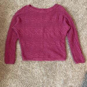 Pink Spring Sweater!